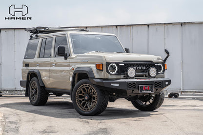Hamer Toyota Land Cruiser 76/79 Series (2024-Present) Classic Front Bumper (No Bull Bar)