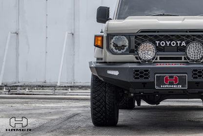 Hamer Toyota Land Cruiser 76/79 Series (2024-Present) Classic Front Bumper (No Bull Bar)