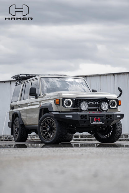 Hamer Toyota Land Cruiser 76/79 Series (2024-Present) Classic Front Bumper (No Bull Bar)
