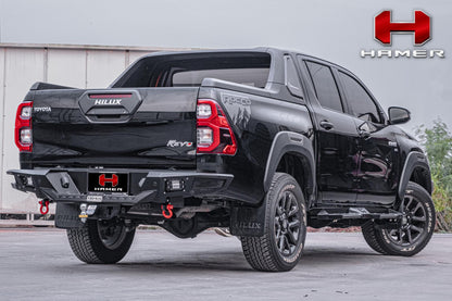 Hamer Toyota Hilux  (2016-2025) Shadow Series Side Steps
