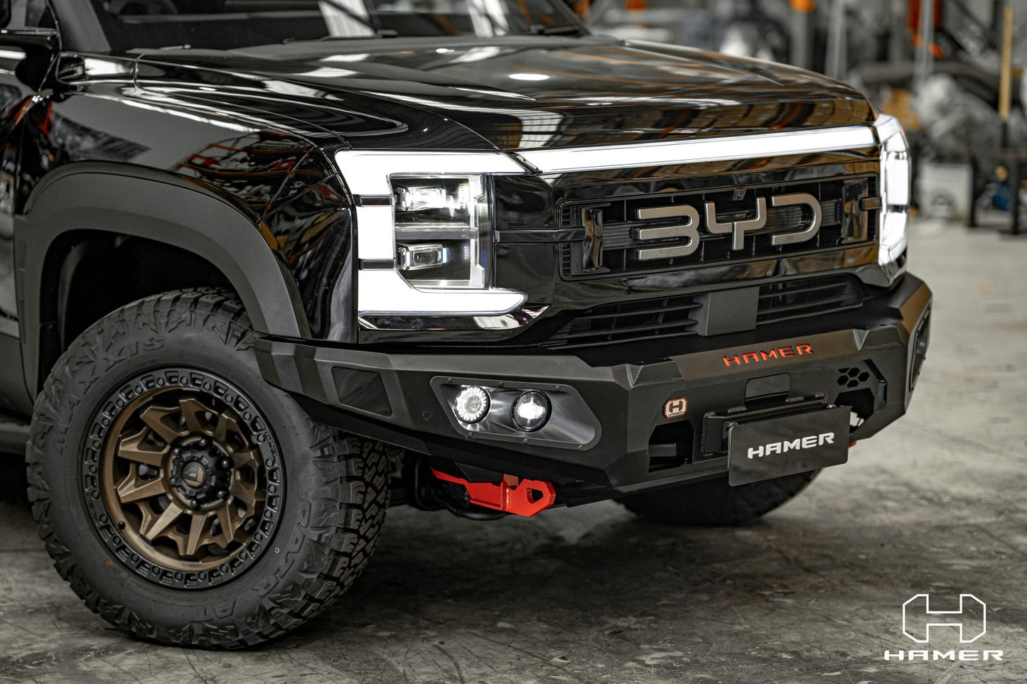 Hamer BYD Shark (2025-Present) King Series Front Bumper (No Bull Bar)