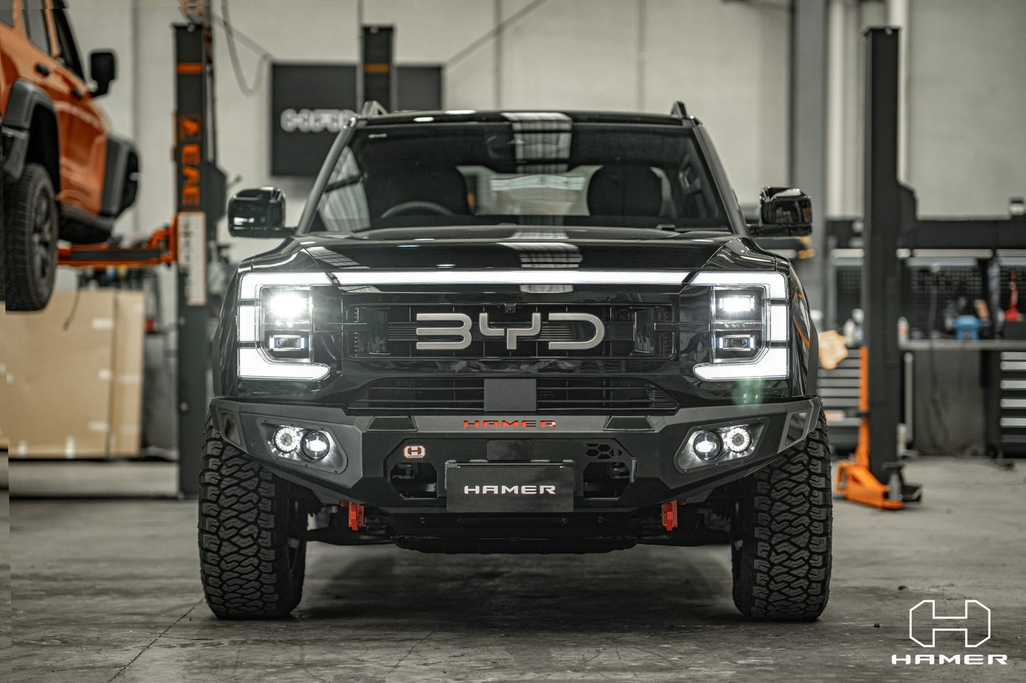 Hamer BYD Shark (2025-Present) King Series Front Bumper (No Bull Bar)