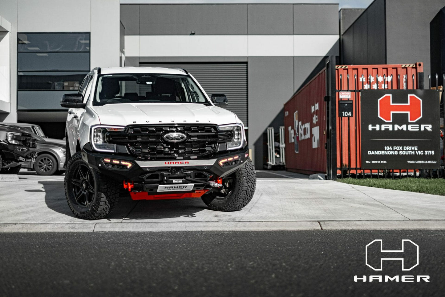 Hamer Ford Everest Next Gen (2023-Present) Atlas Series Front Bumper (No Bull Bar)