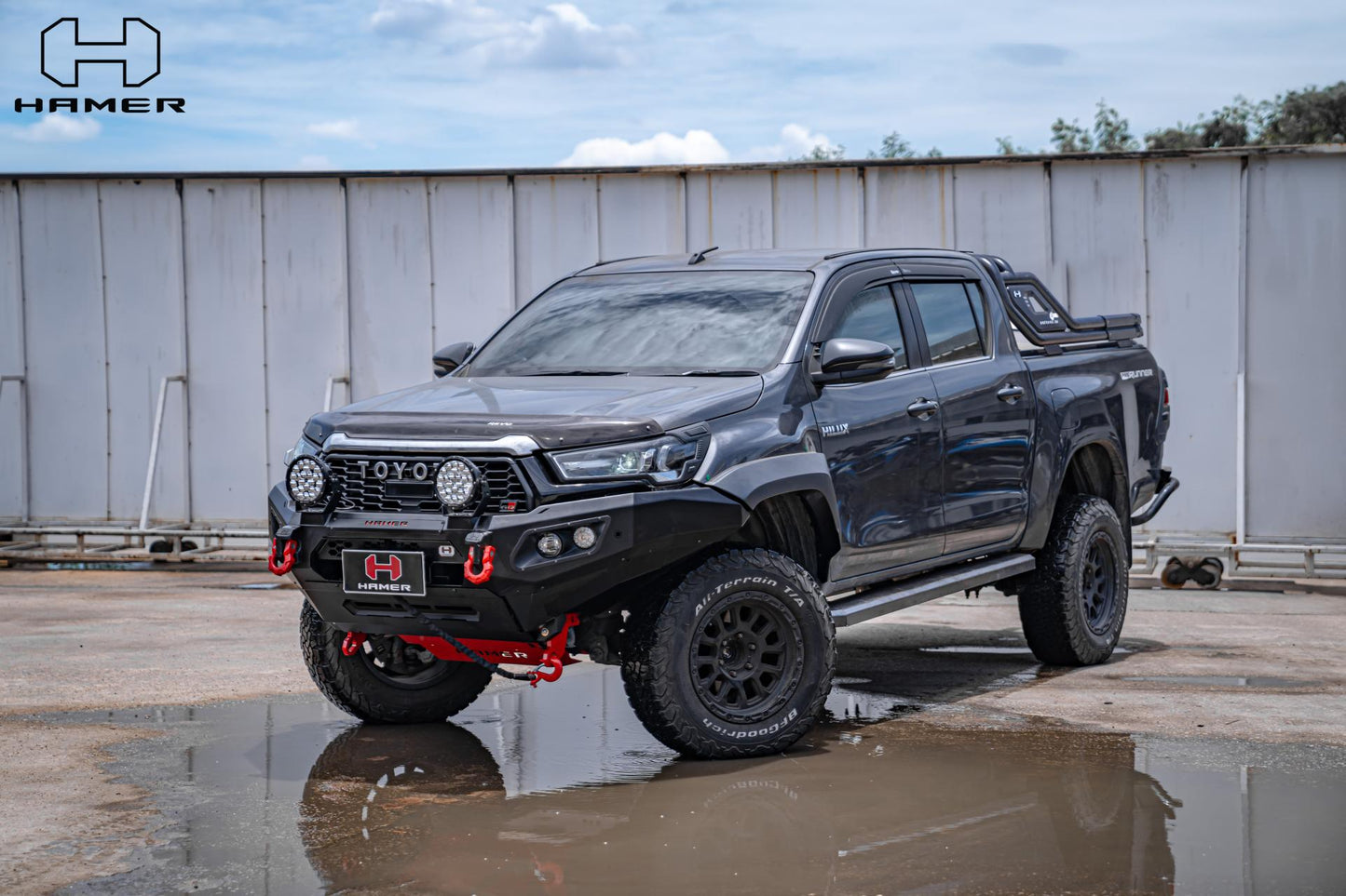 Hamer Toyota Hilux GR Sport (2024-Present) King Series Front Bumper (No Bull Bar)