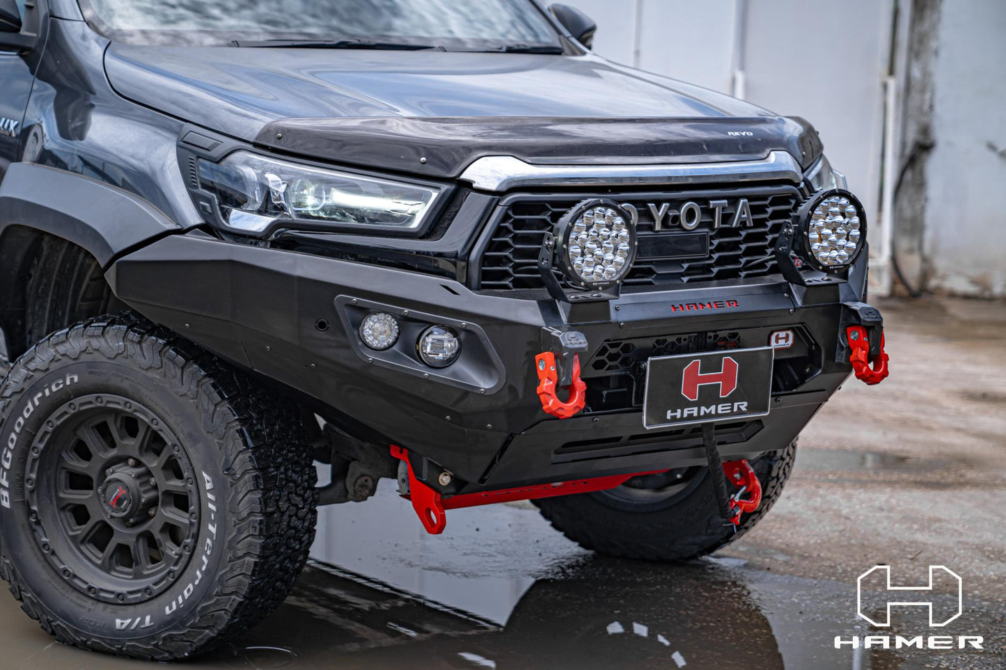 Hamer Toyota Hilux GR Sport (2024-Present) King Series Front Bumper (No Bull Bar)