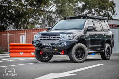 Hamer Toyota Land Cruiser LC200 (2008-2015) King Series Front Bumper (No Bull Bar)