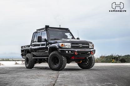 Hamer Toyota Land Cruiser 76/79 Series (2007-2023) King Series Front Bumper (No Bull Bar)