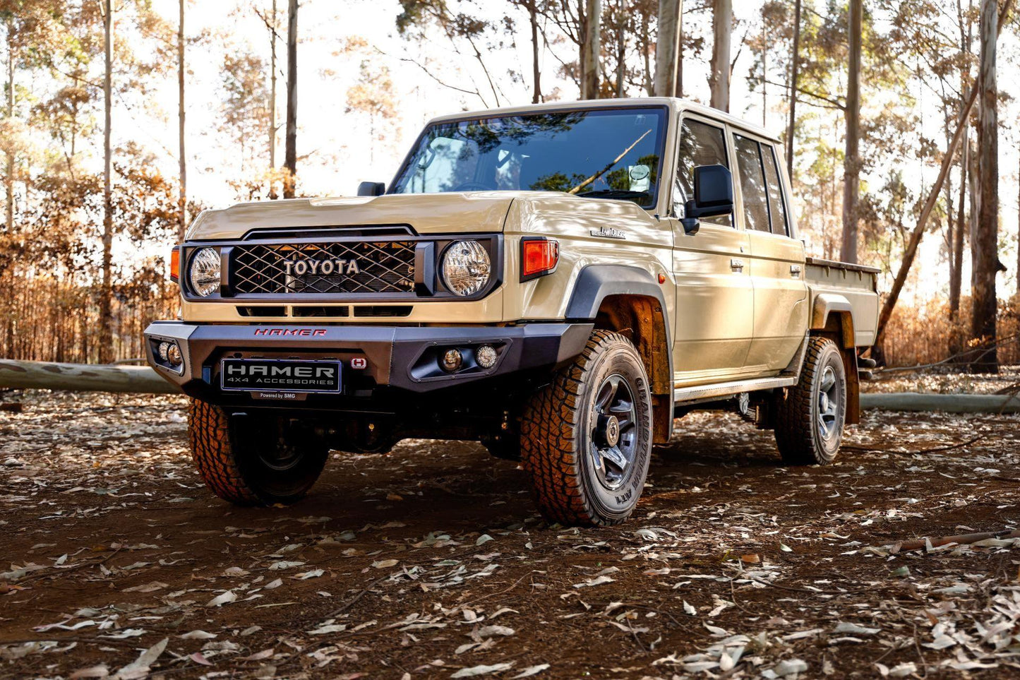 Hamer Toyota Land Cruiser 76/79 Series (2024-Present) King Series Front Bumper (No Bull Bar)