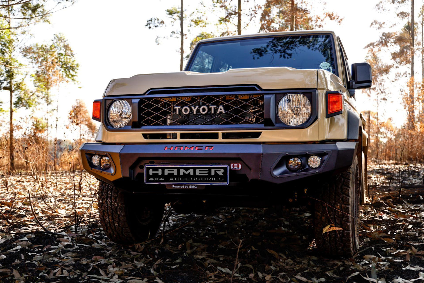 Hamer Toyota Land Cruiser 76/79 Series (2024-Present) King Series Front Bumper (No Bull Bar)