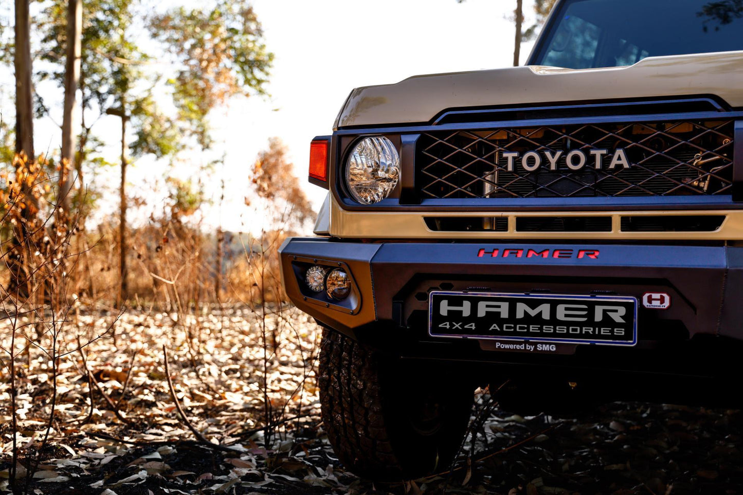 Hamer Toyota Land Cruiser 76/79 Series (2024-Present) King Series Front Bumper (No Bull Bar)