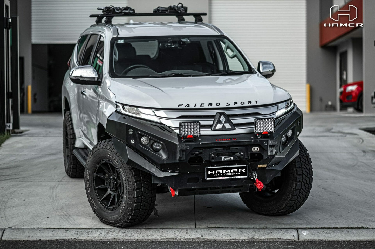Hamer Mitsubishi Pajero Sport (2020-2025) King Series Front Bumper (No Bull Bar)
