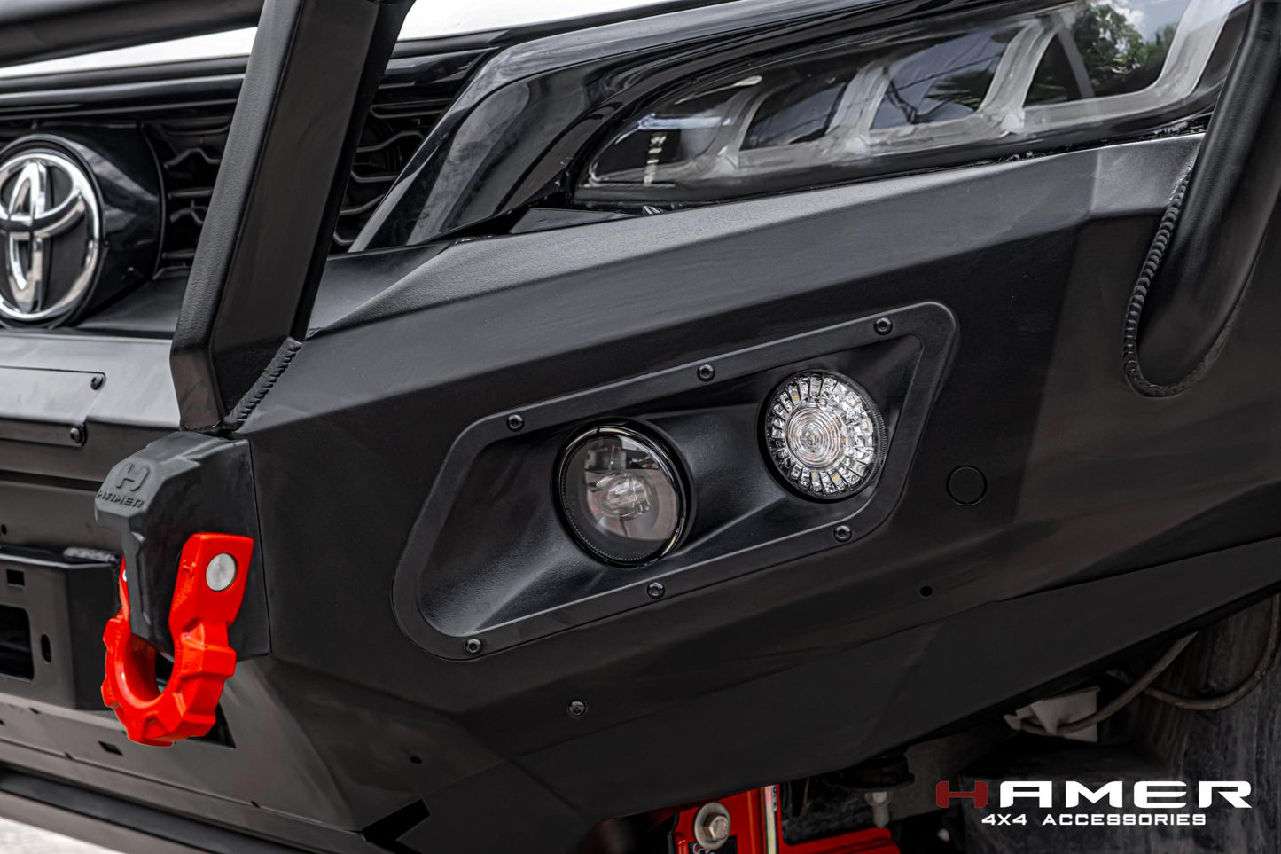 Hamer Toyota Fortuner GD6 (2023-Present) King Plus Front Bullbar Bumper