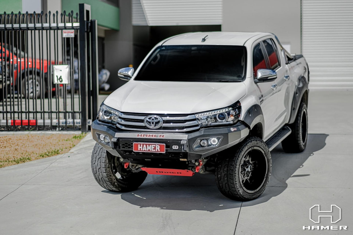 Hamer Toyota Hilux (2015-2017) King Series Front Bumper (No Bull Bar)