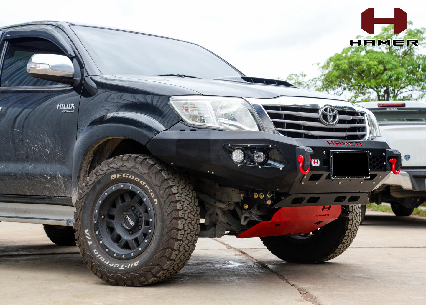Hamer Toyota Hilux Vigo Champ (2012-2014) King Series Front Bumper (No Bull Bar)