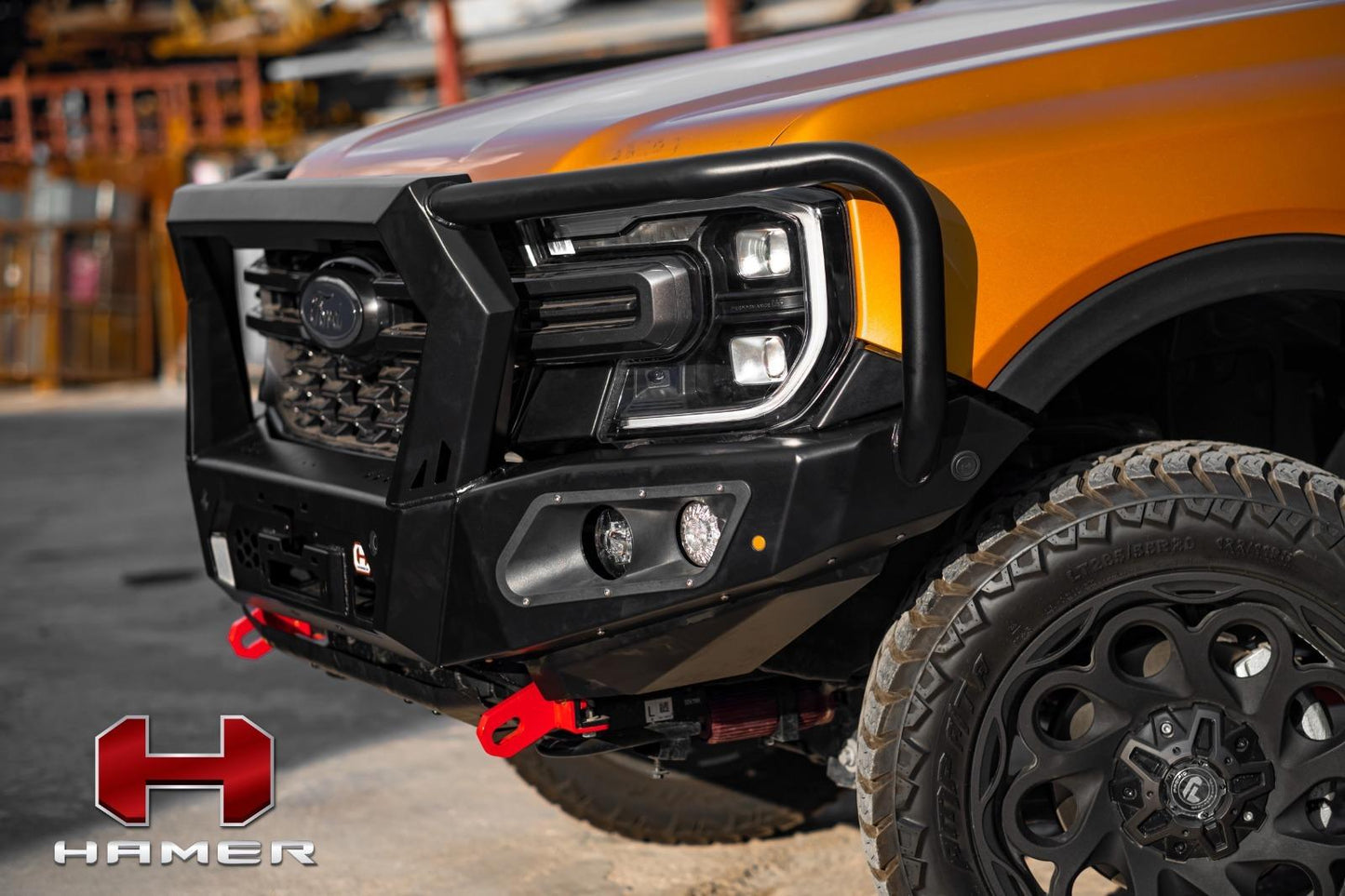 Hamer Ford Ranger Next Gen (2023-Present) King Plus Front Bullbar Bumper