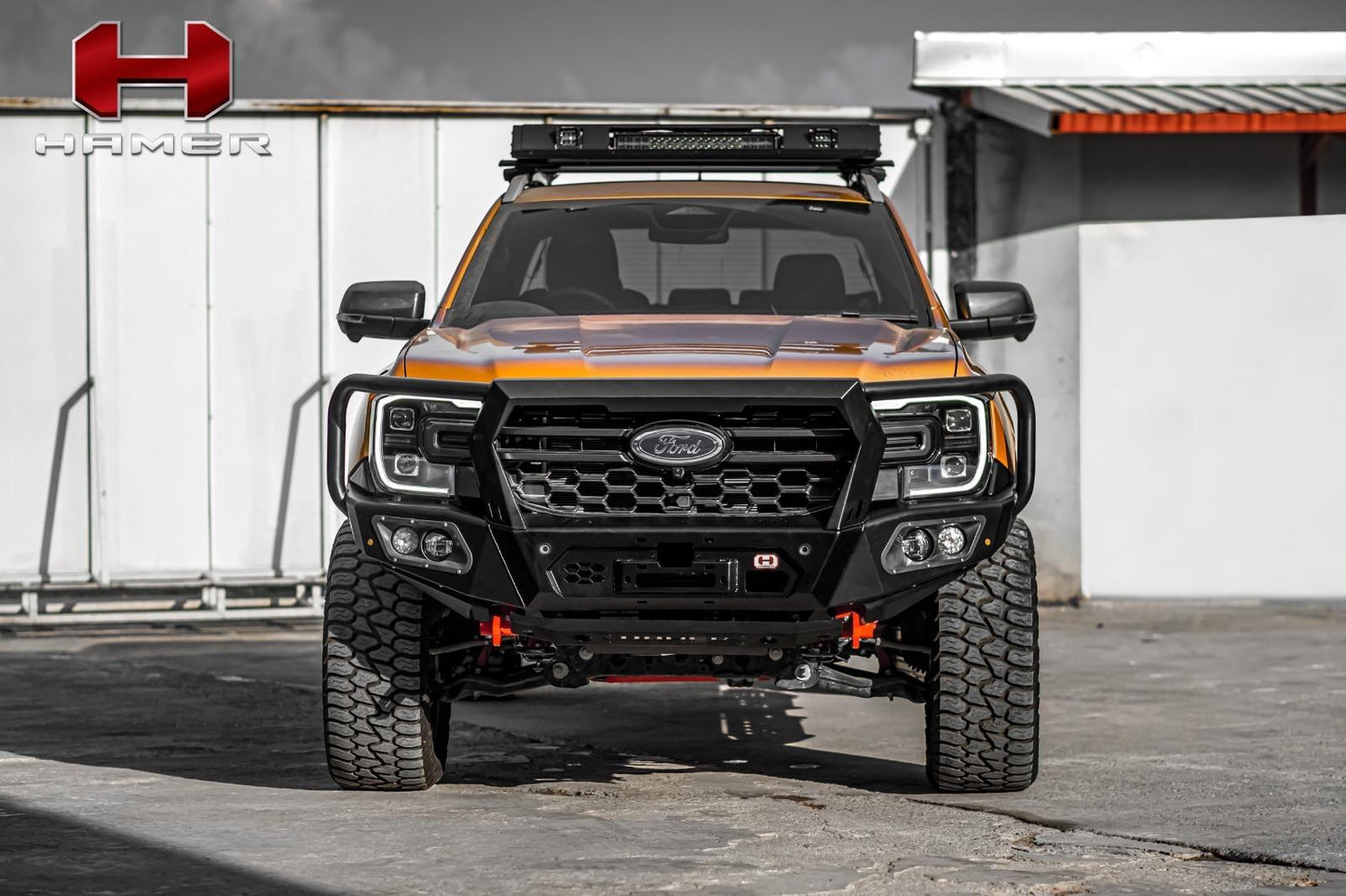 Hamer Ford Ranger Next Gen (2023-Present) King Plus Front Bullbar Bumper