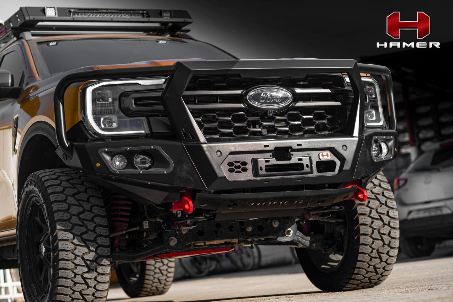 Hamer Ford Ranger Next Gen (2023-Present) King Plus Front Bullbar Bumper