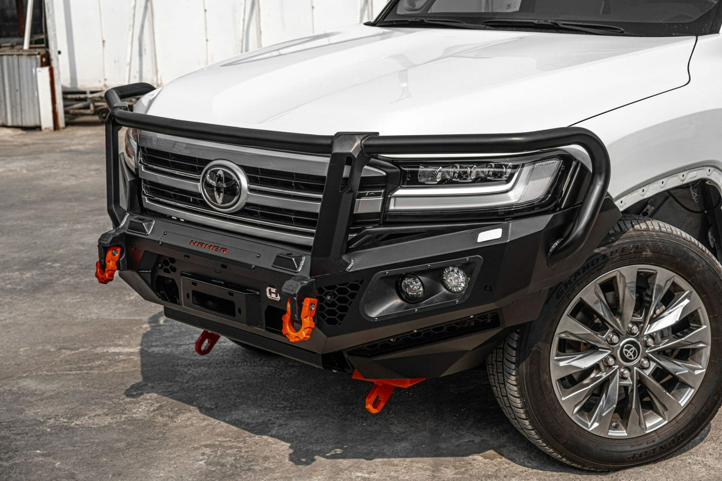 Hamer Toyota Land Cruiser LC300 (2022-Present) King Plus Front Bullbar Bumper