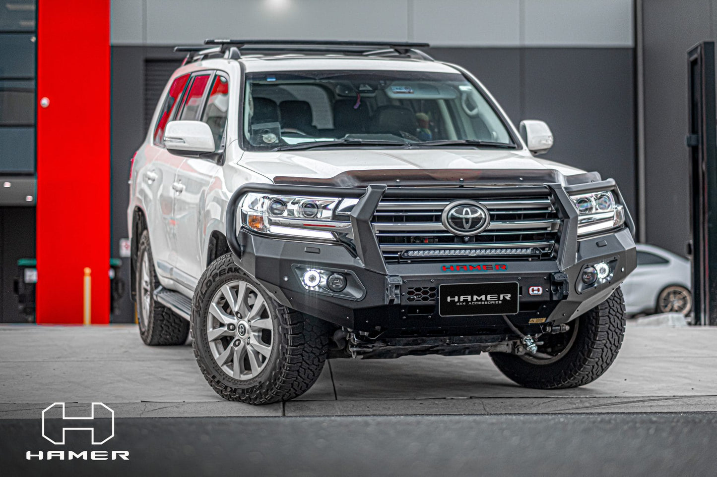 Hamer Toyota Land Cruiser LC200 (2016-2021) King Plus Front Bullbar Bumper