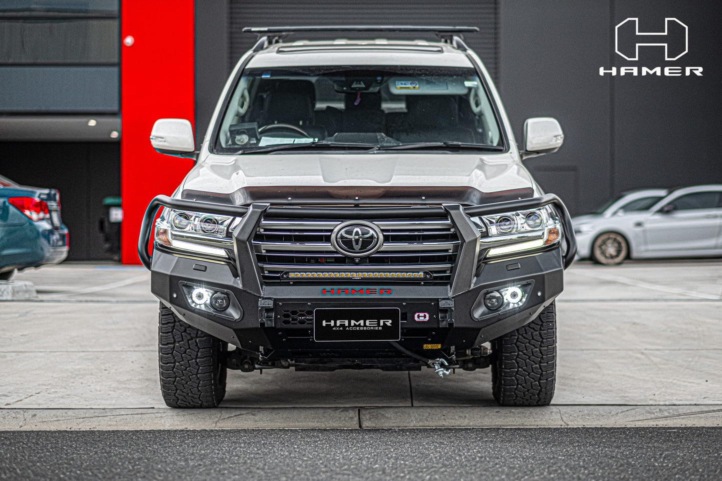 Hamer Toyota Land Cruiser LC200 (2016-2021) King Plus Front Bullbar Bumper