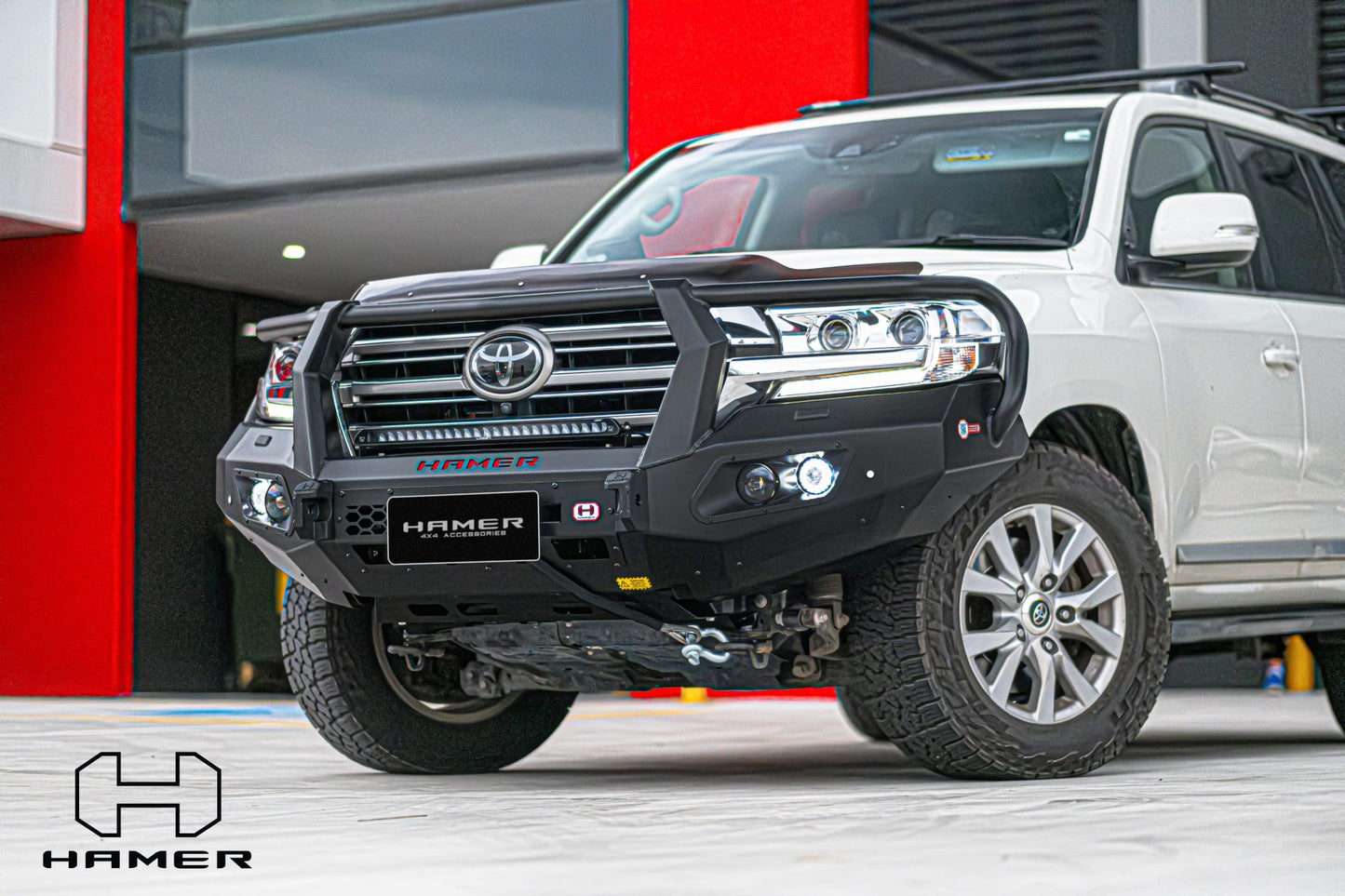 Hamer Toyota Land Cruiser LC200 (2016-2021) King Plus Front Bullbar Bumper