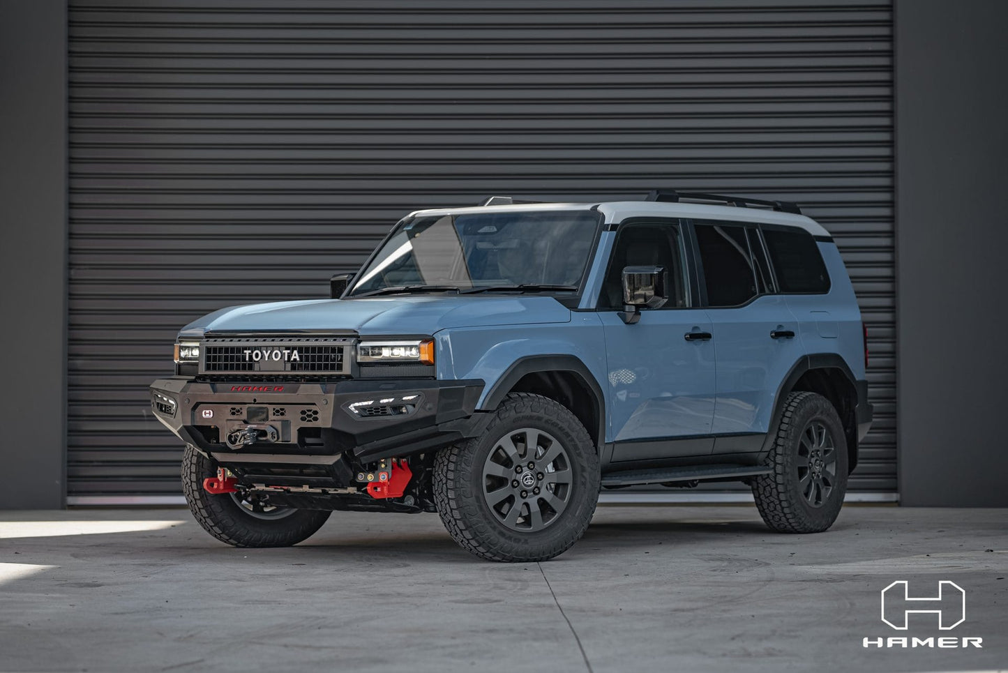 Hamer Toyota Prado 250 (2023-Present) Atlas Series Front Bumper (No Bull Bar)