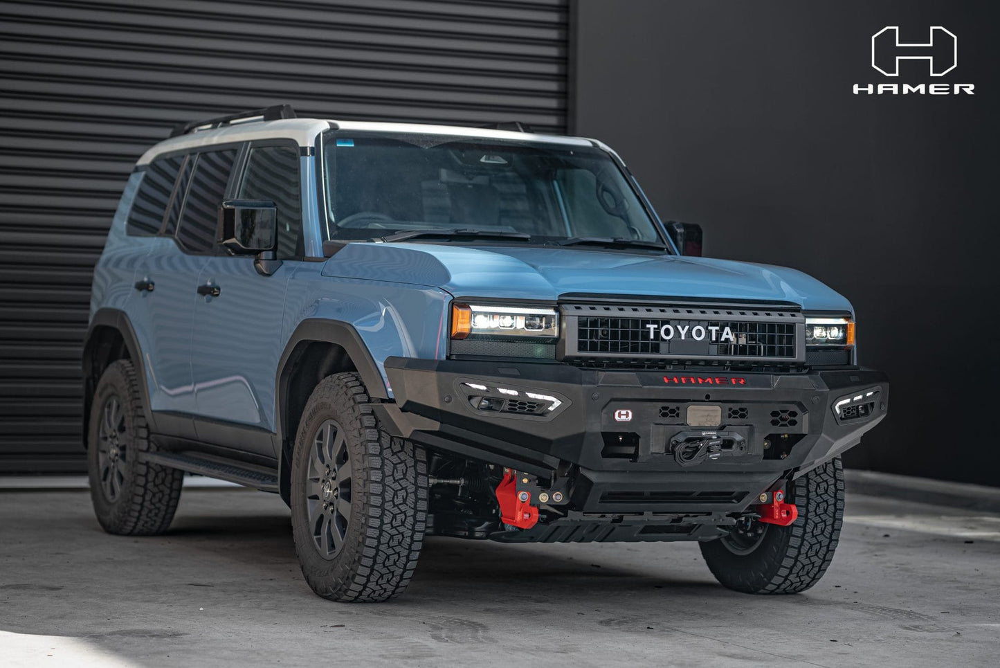 Hamer Toyota Prado 250 (2023-Present) Atlas Series Front Bumper (No Bull Bar)