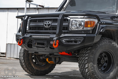 Hamer Toyota Land Cruiser 76/79 Series (2007-2023) Atlas Plus Front Bullbar Bumper