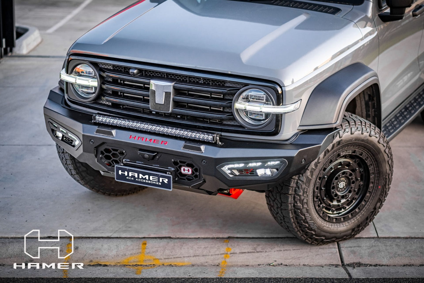 Hamer GWM Tank 300 (2024-Present) Atlas Series Front Bumper (No Bull Bar)