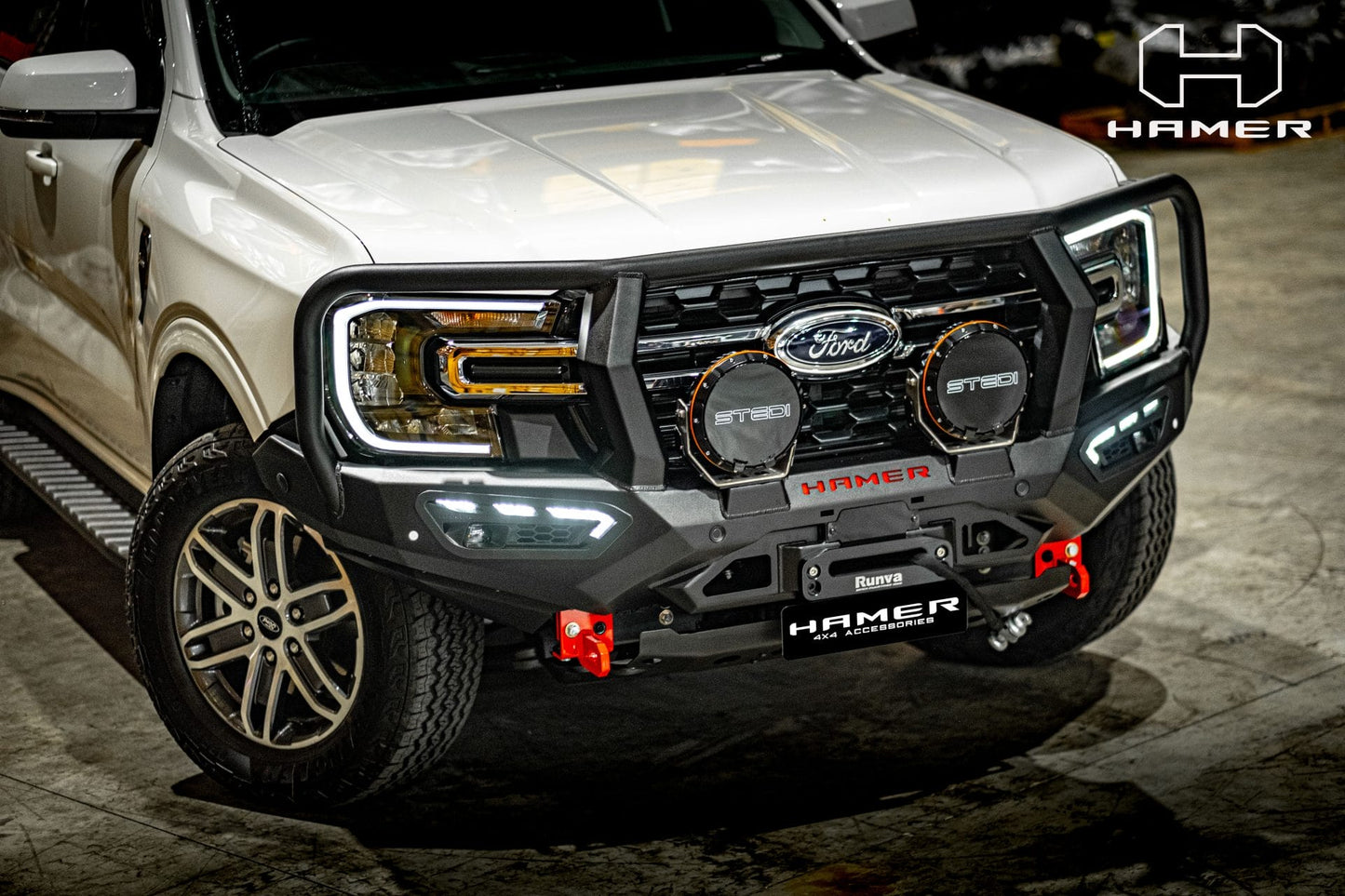 Hamer Ford Everest Next Gen (2023-Present) Atlas Plus Front Bullbar Bumper