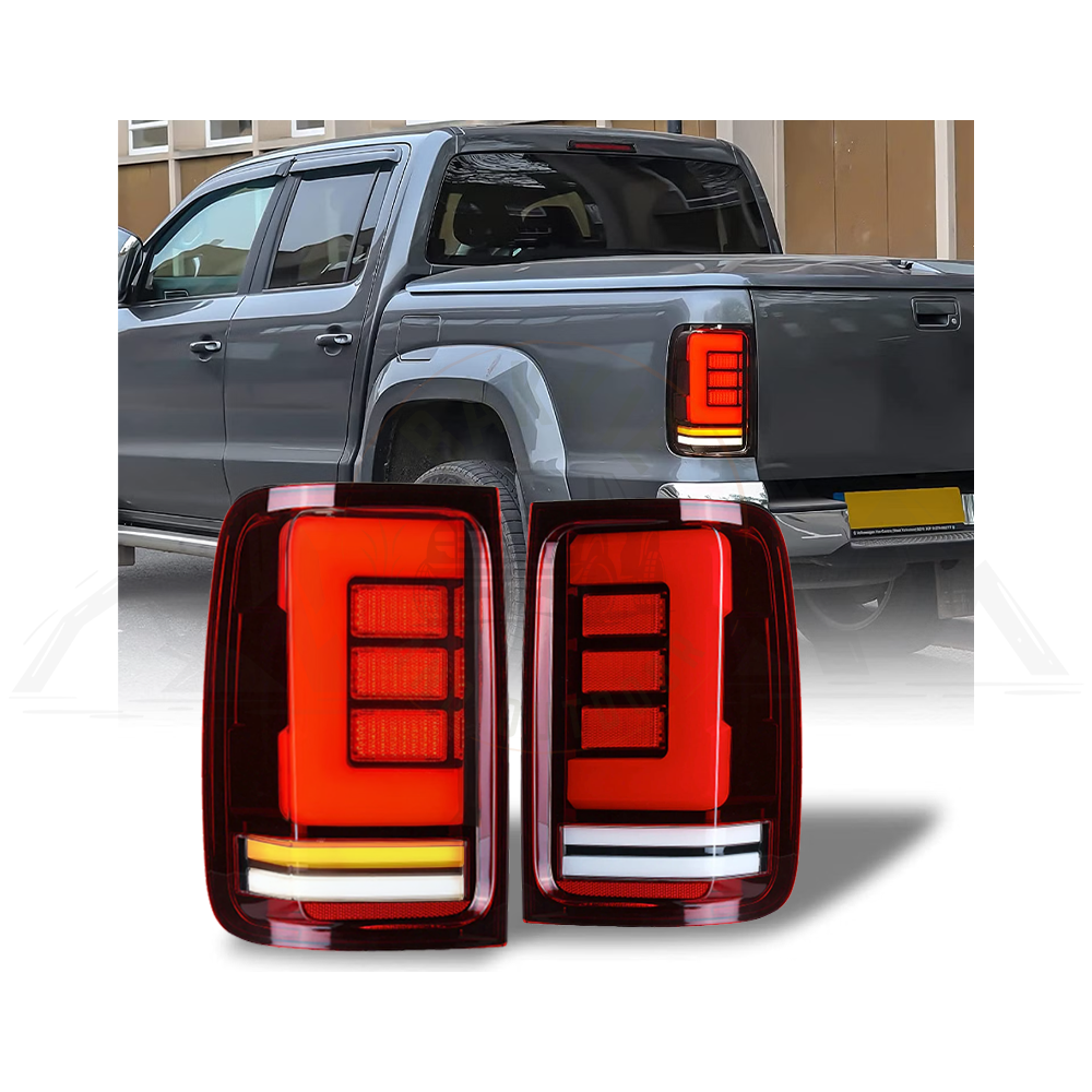 VW Amarok 2010-2022 LED Taillights Red