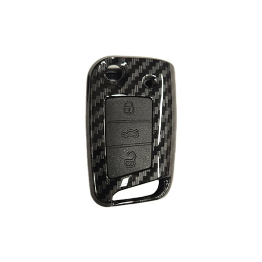 Volkswagen C-Style Key Cover Carbon & Black