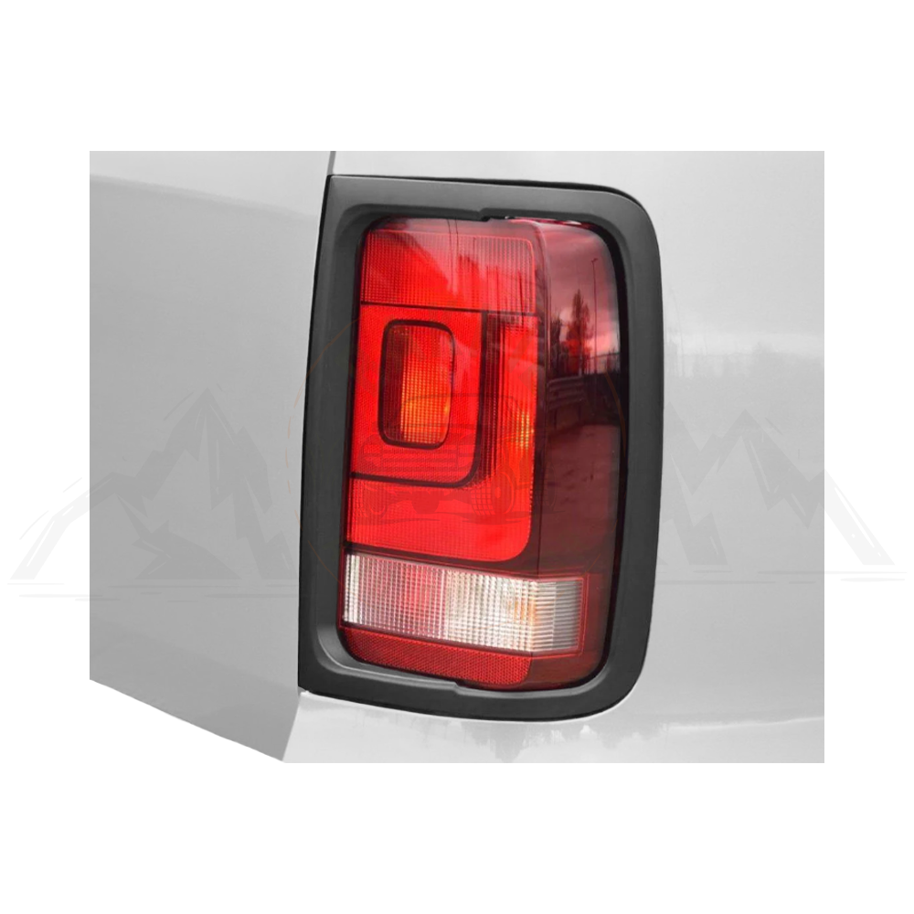 VW Amarok 2010-2022 Tail Light Cover Matt Black