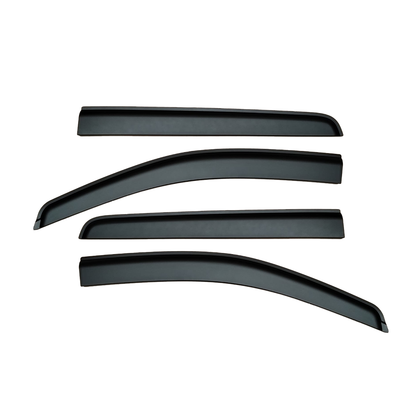 VW Amarok Weather Guards - D/C Matte Black (2023-Present)