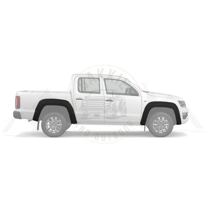 VW Amarok 2018-2022 Fender Flares V1 Matt Black