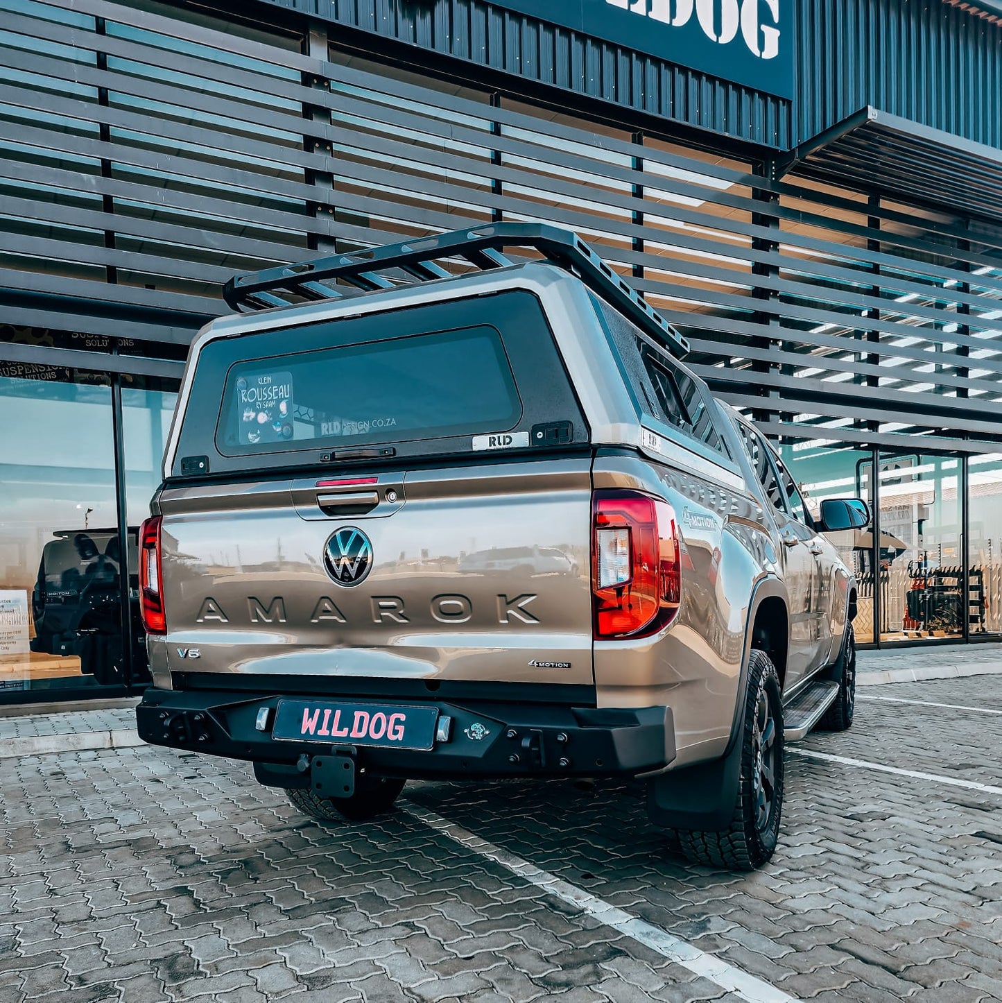 WILDOG VW Amarok Next Gen (2023-Present) Alpha Style Rear Replacement Bumper