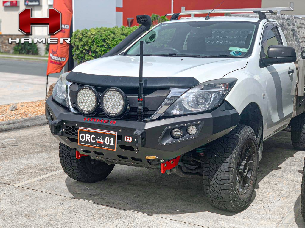 Hamer Mazda BT-50 (2015-2019) King Series Front Bumper (No Bull Bar)