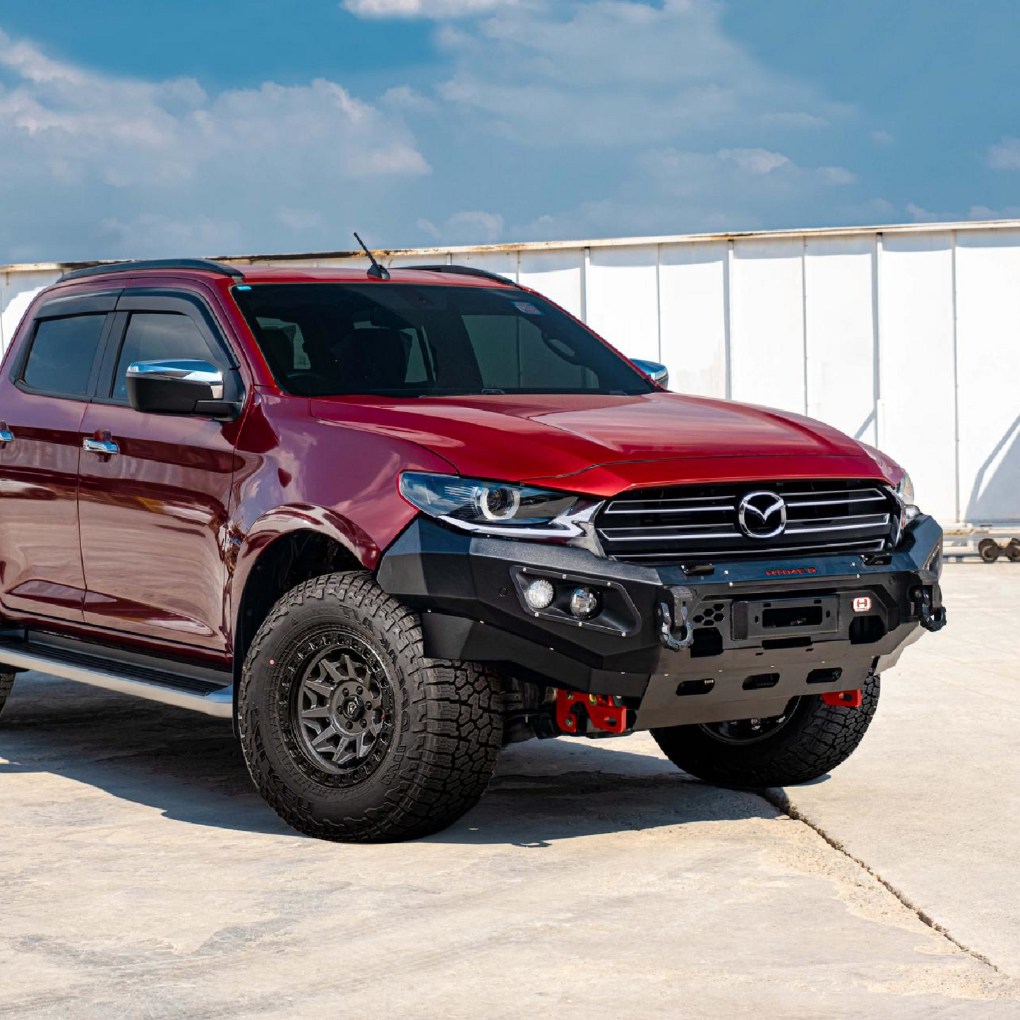 Hamer Mazda BT-50 (2021-Present) King Series Front Bumper (No Bull Bar)
