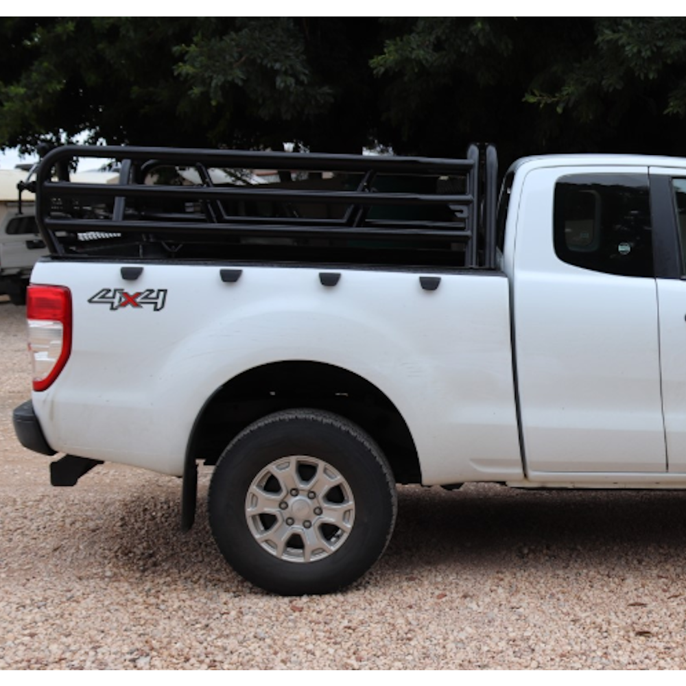 Ford Ranger Cattle Rails Ford Ranger Extended Cab (2012-2022) NATKO Utility Cattle Rail – Bakkie ...