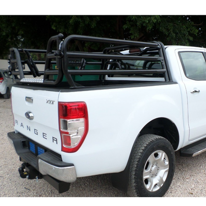 Ford Ranger Cattle Rails Ford Ranger Double Cab (2012-2022) NATKO Utility Cattle Rail – Bakkie ...