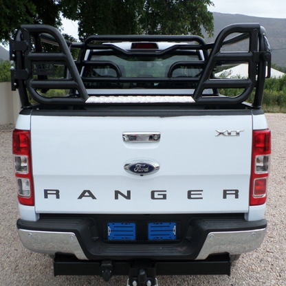 Ford Ranger Cattle Rails Ford Ranger Double Cab (2012-2022) NATKO Utility Cattle Rail – Bakkie ...