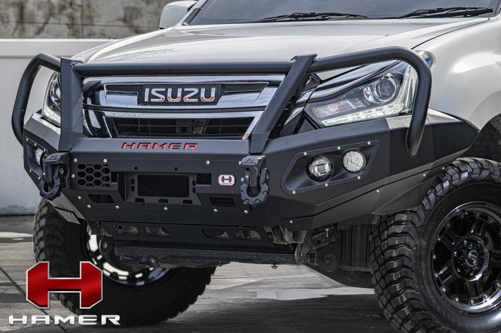 Hamer Isuzu D-Max (2016-2020) King Plus Front Bullbar Bumper