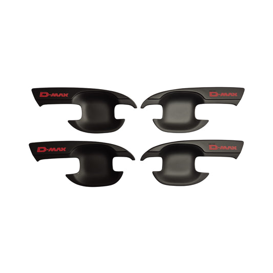 Isuzu D-Max Gen 7 (2022-2025) Door Handle Cups with Red Trim