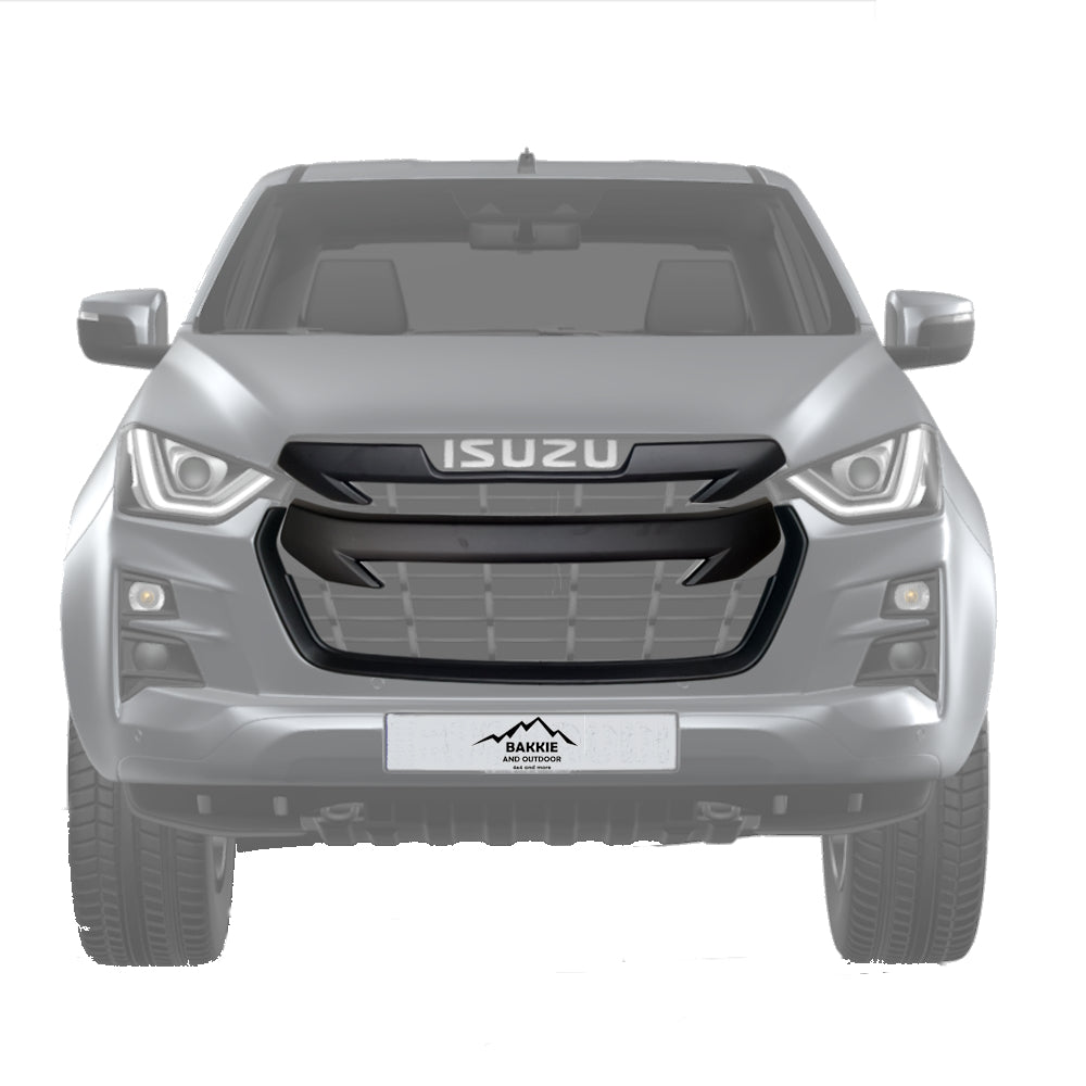 Isuzu DMAX 2022+ Front Grill Cover Matte Black