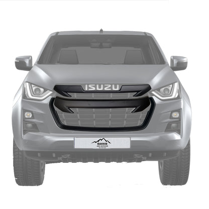 Isuzu DMAX 2022+ Front Grill Cover Matte Black