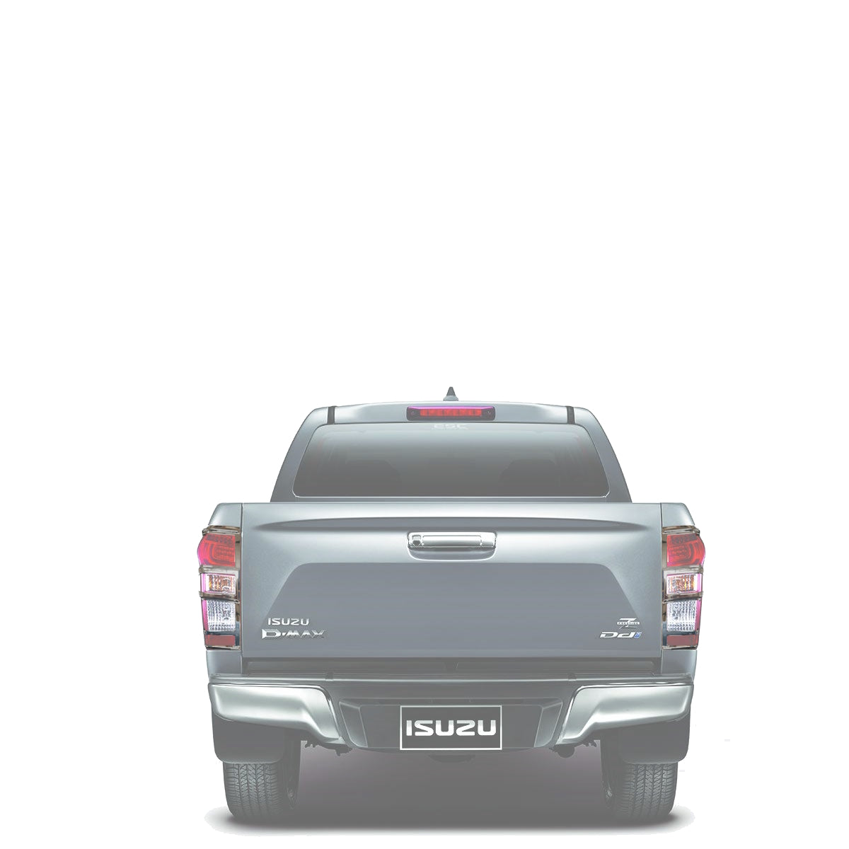 Isuzu DMAX 2016-2021 Tail Light Cover Trims - Chrome