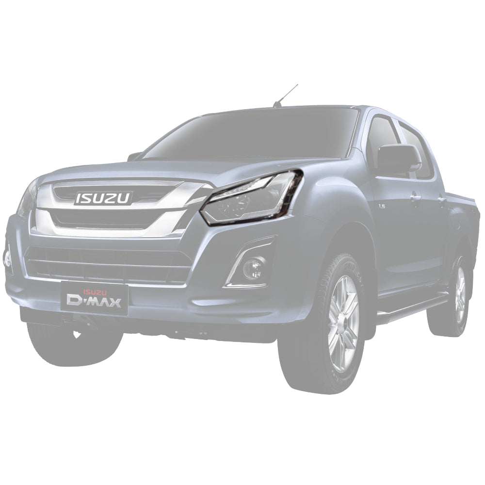 Isuzu D-MAX 2016-2021 Head Light Cover Trim - Chrome