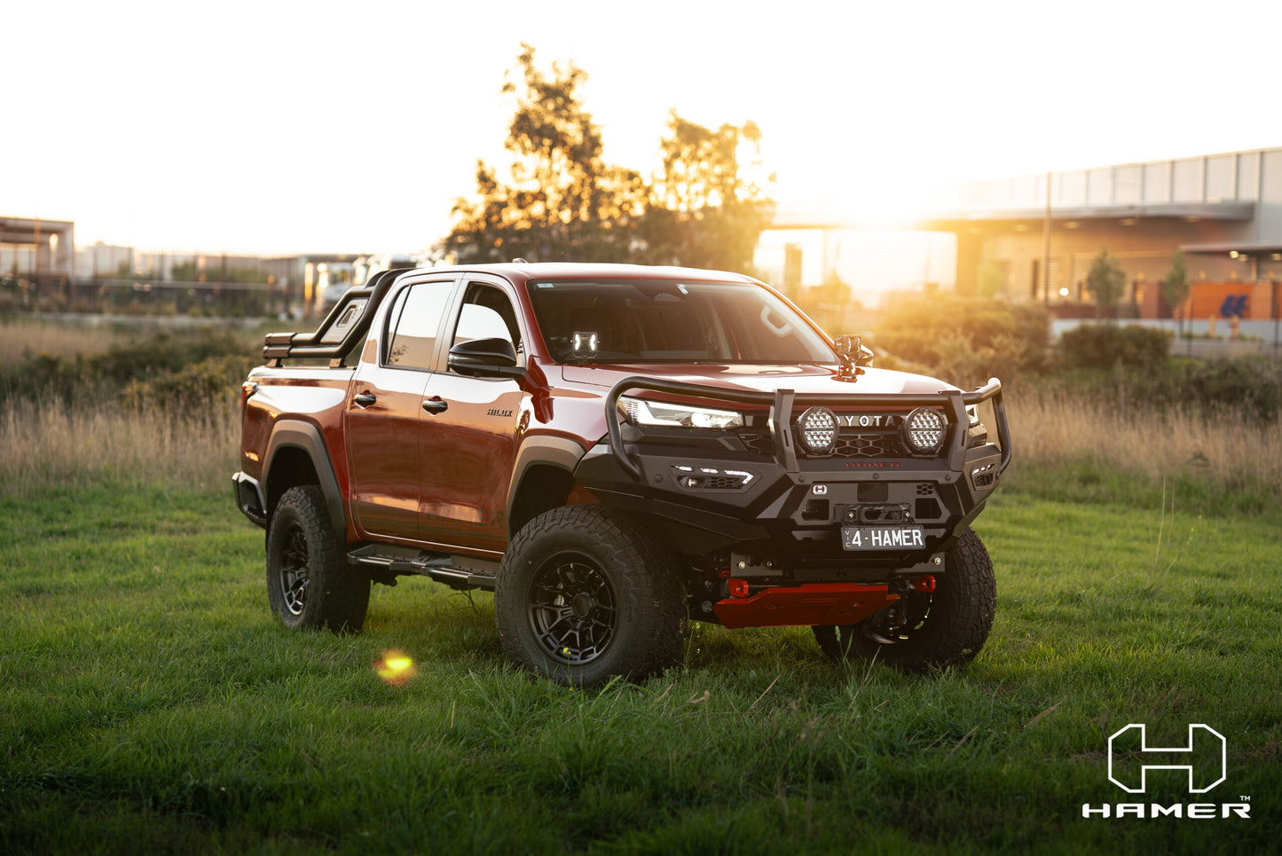 Hamer Toyota Hilux Travo (2026-Present) Atlas Plus Front Bullbar Bumper