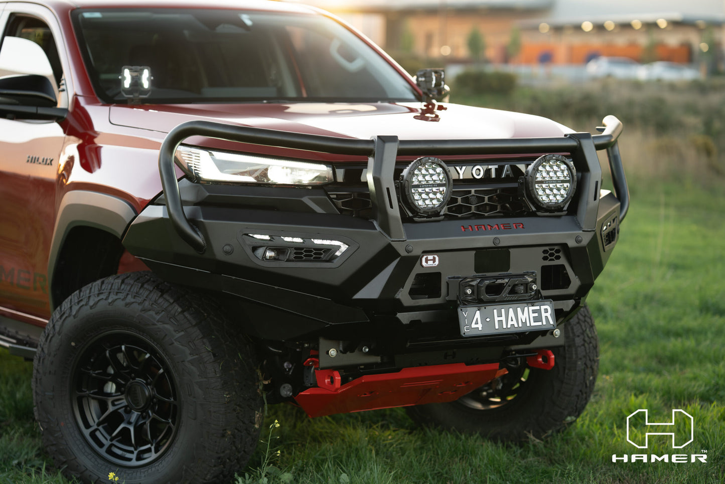 Hamer Toyota Hilux Travo (2026-Present) Atlas Plus Front Bullbar Bumper