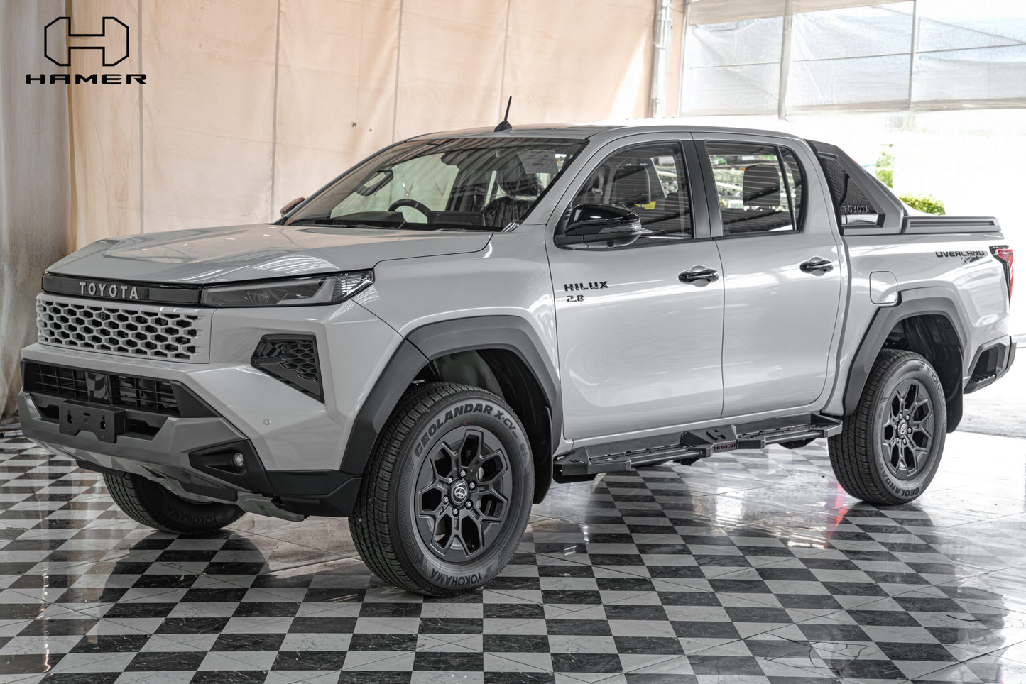 Hamer Toyota Hilux Travo (2026-Present) Shadow Series Side Steps